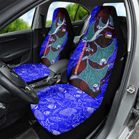 South Caribbean Coast Nicaragua Car Seat Cover with Manta Ray Coral Reef and Dive into the Spirit Design - Wonder Print Shop