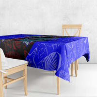 South Caribbean Coast Nicaragua Tablecloth with Manta Ray Coral Reef and Dive into the Spirit Design - Wonder Print Shop