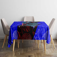 South Caribbean Coast Nicaragua Tablecloth with Manta Ray Coral Reef and Dive into the Spirit Design - Wonder Print Shop