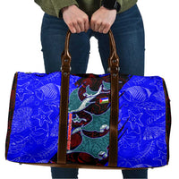 South Caribbean Coast Nicaragua Travel Bag with Manta Ray Coral Reef and Dive into the Spirit Design - Wonder Print Shop