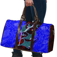 South Caribbean Coast Nicaragua Travel Bag with Manta Ray Coral Reef and Dive into the Spirit Design - Wonder Print Shop