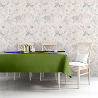 Nicaragua South Caribbean Coast Tablecloth with Regional Seal and Ocean Shell Pattern Alma Caribeña Design - Wonder Print Shop