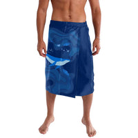 Turks and Caicos Islands Lavalava with Blue Ocean Whale and Coral Reef Design - Wonder Print Shop