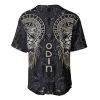 Viking Navigator Baseball Jersey Odin's Wisdom in Symbols - Wonder Print Shop