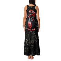 Hello Darkness My Old Friend Skull Family Matching Tank Maxi Dress and Hawaiian Shirt - Wonder Print Shop