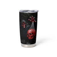 Hello Darkness My Old Friend Skull Tumbler Cup - Wonder Print Shop