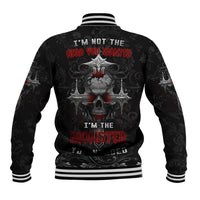 I'm Not The Hero You Wanted I'm The Monster You Needed Baseball Jacket - Wonder Print Shop