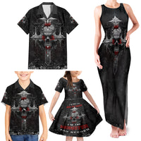 I'm Not The Hero You Wanted I'm The Monster You Needed Family Matching Tank Maxi Dress and Hawaiian Shirt - Wonder Print Shop