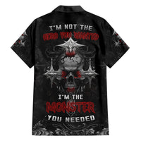 I'm Not The Hero You Wanted I'm The Monster You Needed Family Matching Tank Maxi Dress and Hawaiian Shirt - Wonder Print Shop