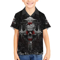 I'm Not The Hero You Wanted I'm The Monster You Needed Kid Hawaiian Shirt - Wonder Print Shop