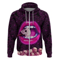 Skull Hoodie Don't Cry Say Fuck You And Smile - Wonder Print Shop