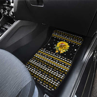 Bee Merry Its Time Christmas Car Mats Xmas Holiday Patterns - Wonder Print Shop