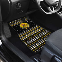 Bee Merry Its Time Christmas Car Mats Xmas Holiday Patterns - Wonder Print Shop