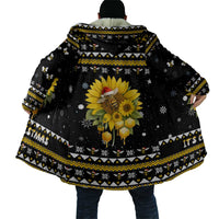 Bee Merry Its Time Christmas Cloak Xmas Holiday Patterns - Wonder Print Shop