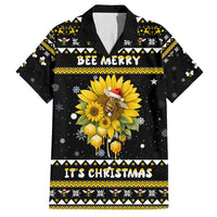 Bee Merry Its Time Christmas Hawaiian Shirt Xmas Holiday Patterns - Wonder Print Shop