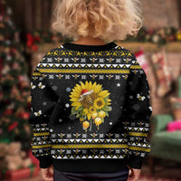 Bee Merry Its Time Christmas Kid Ugly Christmas Sweater Xmas Holiday Patterns - Wonder Print Shop