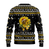 Bee Merry Its Time Christmas Ugly Christmas Sweater Xmas Holiday Patterns - Wonder Print Shop