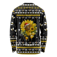 Bee Merry Its Time Christmas Long Sleeve Shirt Xmas Holiday Patterns - Wonder Print Shop