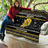 Bee Merry Its Time Christmas Quilt Xmas Holiday Patterns - Wonder Print Shop