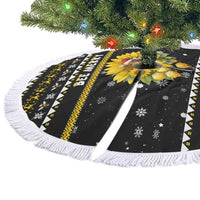 Bee Merry Its Time Christmas Tree Skirt Xmas Holiday Patterns - Wonder Print Shop