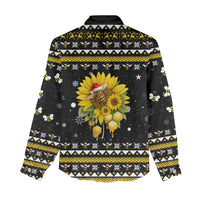 Bee Merry Its Time Christmas Women Casual Shirt Xmas Holiday Patterns - Wonder Print Shop