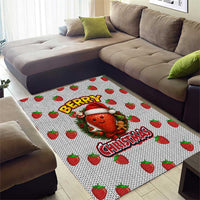 Berry ChristmasYall Christmas Area Rug Xmas Holiday Patterns - Wonder Print Shop