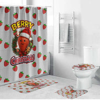Berry ChristmasYall Christmas Bathroom Set Xmas Holiday Patterns - Wonder Print Shop