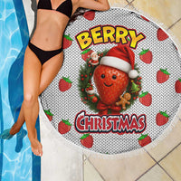 Berry ChristmasYall Christmas Beach Blanket Xmas Holiday Patterns - Wonder Print Shop