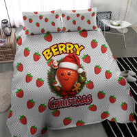 Berry ChristmasYall Christmas Bedding Set Xmas Holiday Patterns - Wonder Print Shop
