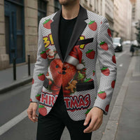 Berry ChristmasYall Christmas Blazer Xmas Holiday Patterns - Wonder Print Shop