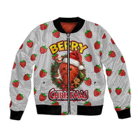 Berry ChristmasYall Christmas Bomber Jacket Xmas Holiday Patterns - Wonder Print Shop