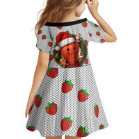 Berry ChristmasYall Christmas Family Matching Off The Shoulder Long Sleeve Dress and Hawaiian Shirt Xmas Holiday Patterns - Wonder Print Shop