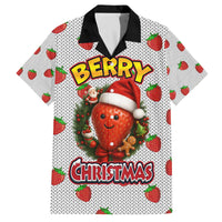 Berry ChristmasYall Christmas Family Matching Off The Shoulder Long Sleeve Dress and Hawaiian Shirt Xmas Holiday Patterns - Wonder Print Shop