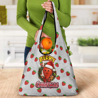 Berry ChristmasYall Christmas Grocery Bag Xmas Holiday Patterns - Wonder Print Shop