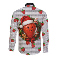 Berry ChristmasYall Christmas Long Sleeve Button Shirt Xmas Holiday Patterns - Wonder Print Shop