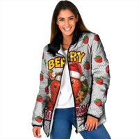 Berry ChristmasYall Christmas Padded Jacket Xmas Holiday Patterns - Wonder Print Shop