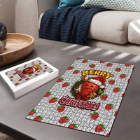 Berry ChristmasYall Christmas Puzzle Xmas Holiday Patterns - Wonder Print Shop