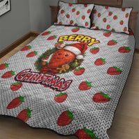 Berry ChristmasYall Christmas Quilt Bed Set Xmas Holiday Patterns - Wonder Print Shop