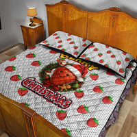 Berry ChristmasYall Christmas Quilt Bed Set Xmas Holiday Patterns - Wonder Print Shop