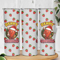 Berry ChristmasYall Christmas Skinny Tumbler Xmas Holiday Patterns - Wonder Print Shop