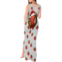 Berry ChristmasYall Christmas Tank Maxi Dress Xmas Holiday Patterns - Wonder Print Shop