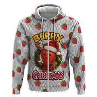 Berry ChristmasYall Christmas Zip Hoodie Xmas Holiday Patterns - Wonder Print Shop