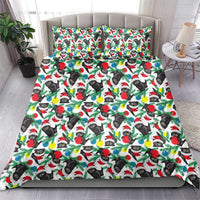 Black Cat Christmas Christmas Bedding Set Xmas Holiday Patterns - Wonder Print Shop