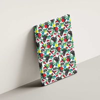 Black Cat Christmas Christmas Canvas Wall Art Xmas Holiday Patterns - Wonder Print Shop