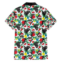 Black Cat Christmas Christmas Hawaiian Shirt Xmas Holiday Patterns - Wonder Print Shop