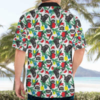 Black Cat Christmas Christmas Hawaiian Shirt Xmas Holiday Patterns - Wonder Print Shop