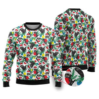 Black Cat Christmas Ugly Christmas Sweater Xmas Holiday Patterns - Wonder Print Shop