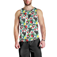 Black Cat Christmas Christmas Men Tank Top Xmas Holiday Patterns - Wonder Print Shop
