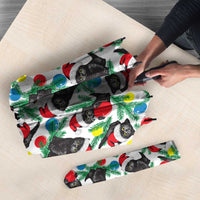 Black Cat Christmas Christmas Umbrella Xmas Holiday Patterns - Wonder Print Shop