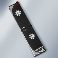 Black Cat Run On Coffee Auto Sun Shade Xmas Holiday Patterns - Wonder Print Shop